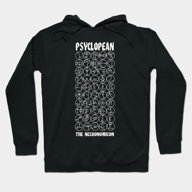 Psyclopean - Necronomicon - Book of Fifty Names Hoodie by AltrusianGrace